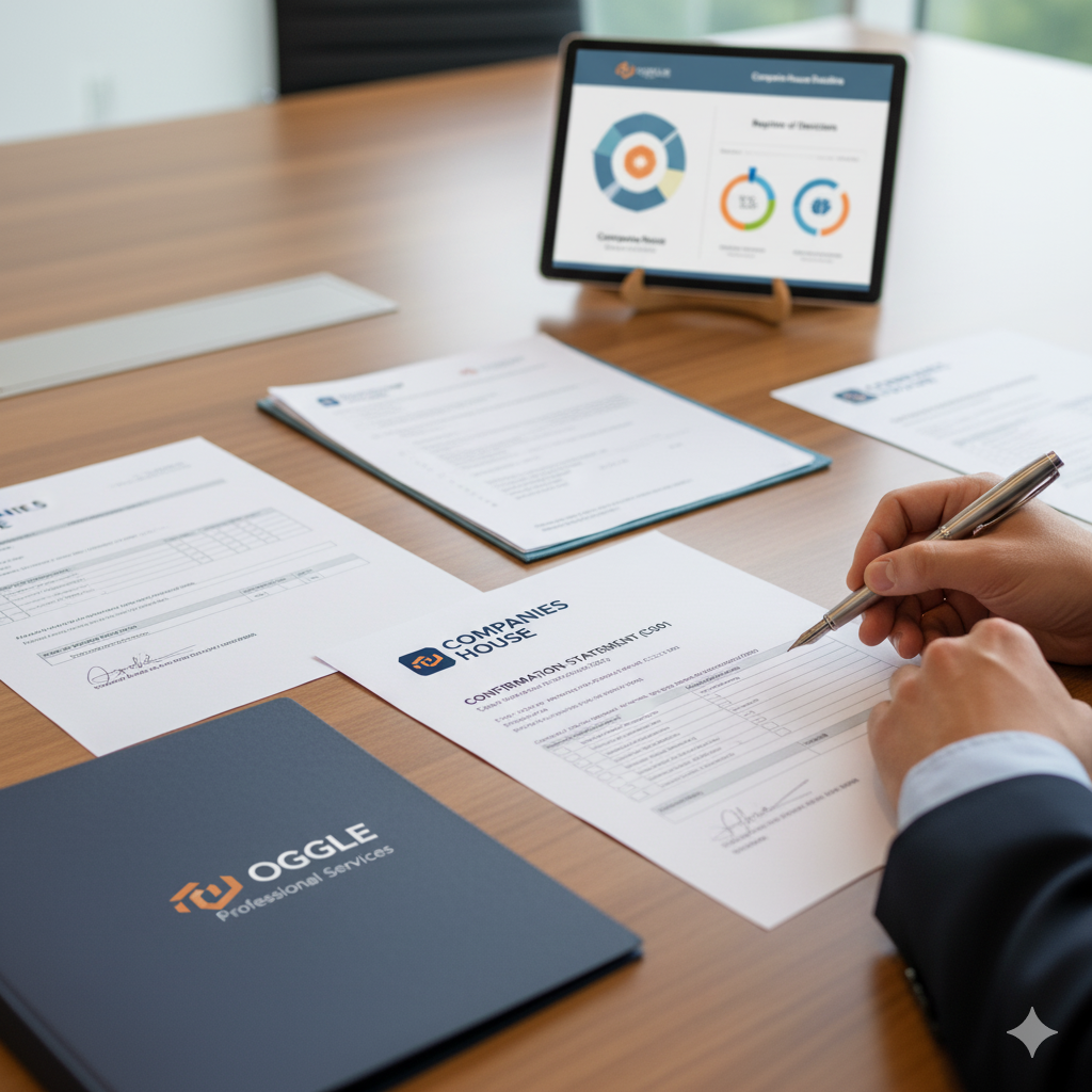 Companies House documents and compliance paperwork